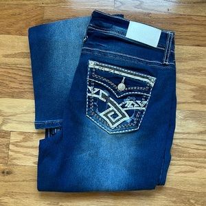 Hydraulic size 10 mod rise boot cut Jean